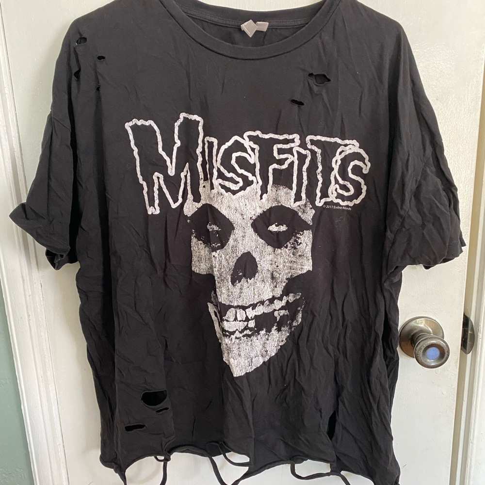Distressed Misfits Tee